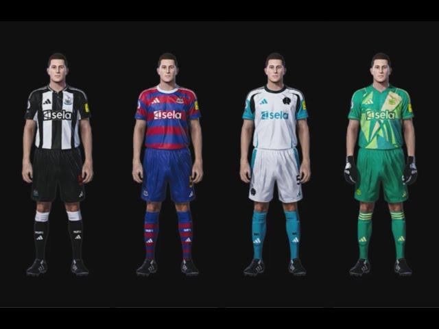 NEWCASTLE KITS 2024-2025 PES 2021 SMOKEPATCH (SIDER or CPK)