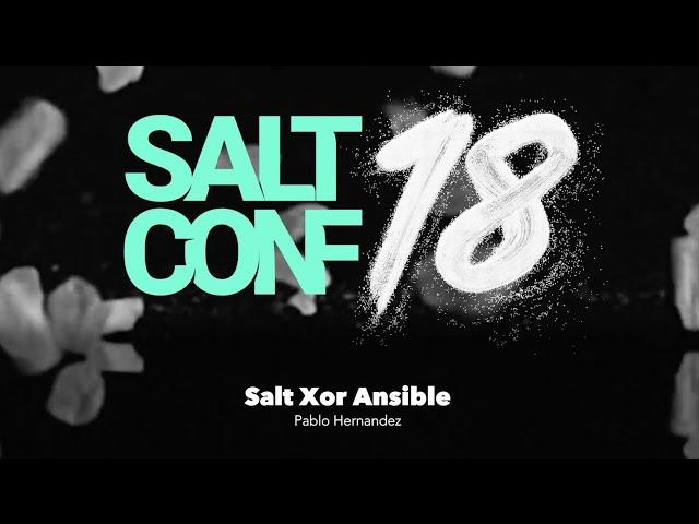 Salt Xor Ansible