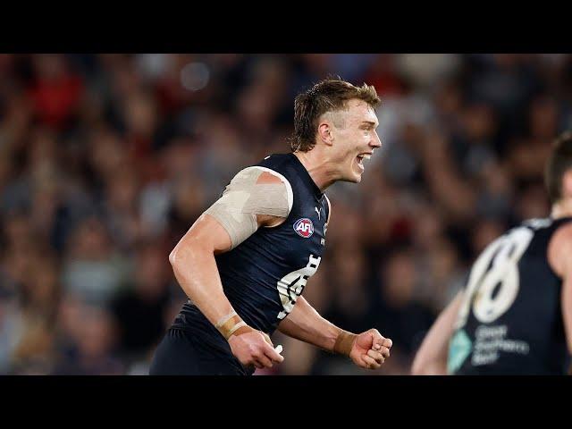 Patrick Cripps - AFL 2024 Round 24 Highlights - Carlton vs St Kilda