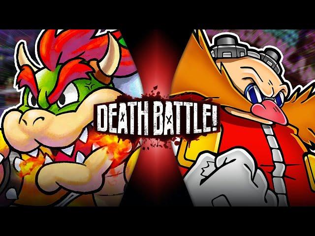 Bowser VS Eggman (Mario VS Sonic) | DEATH BATTLE!