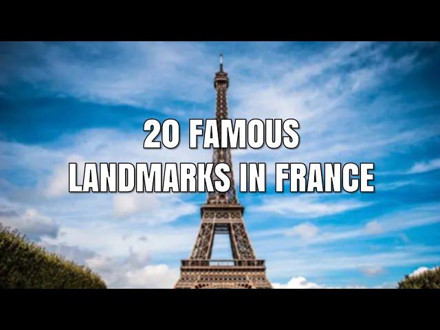 Guess Famous Landmarks in France | Landmark Quiz