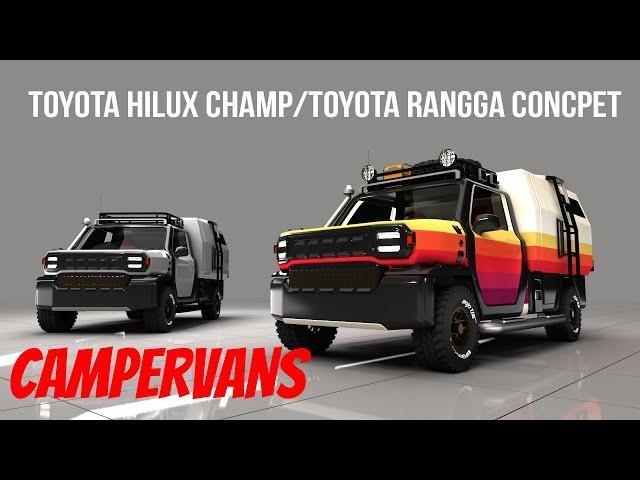 Toyota Hilux Champ campervans looks