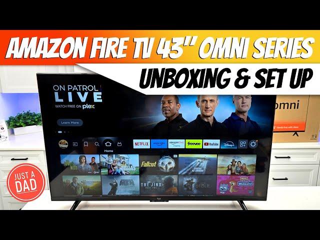 Amazon Fire TV 43" Omni Series UNBOXING & SET UP