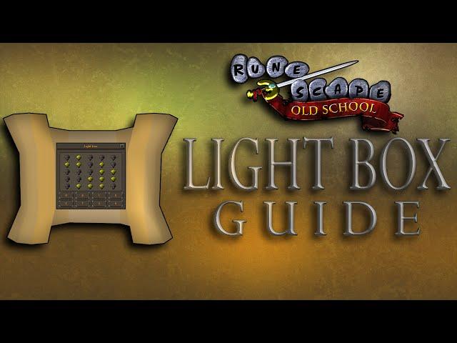 Light Box (Master Clue) Guide | Old School RuneScape