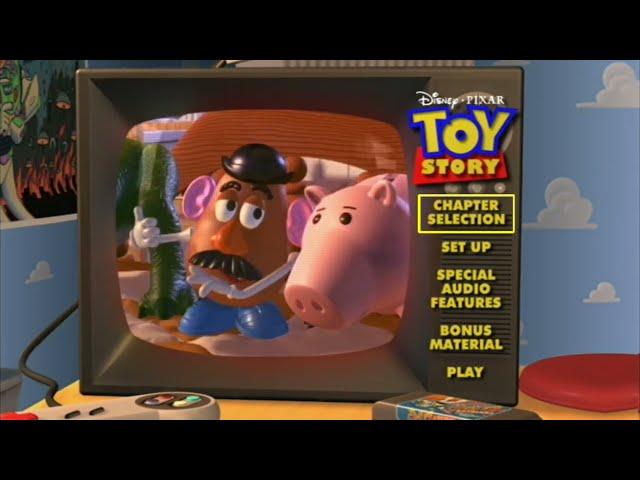 Toy Story (Disc 1) - DVD Menu Walkthrough