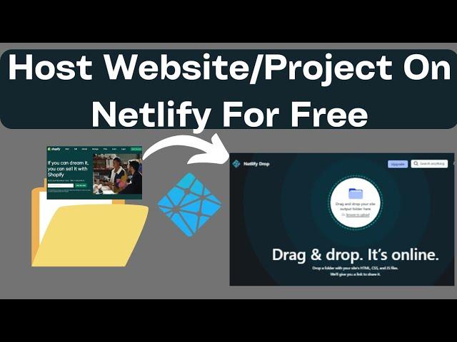 How To Host Website/Project On Netlify For Free