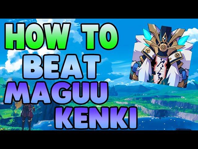 How to EASILY Beat Maguu Kenki in Genshin Impact -  Free to Play Friendly!