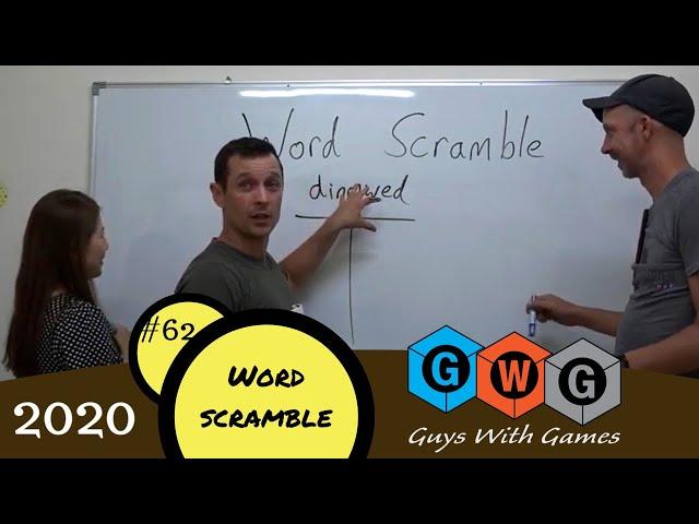 ESL Games (GWG) #62 Word Scramble