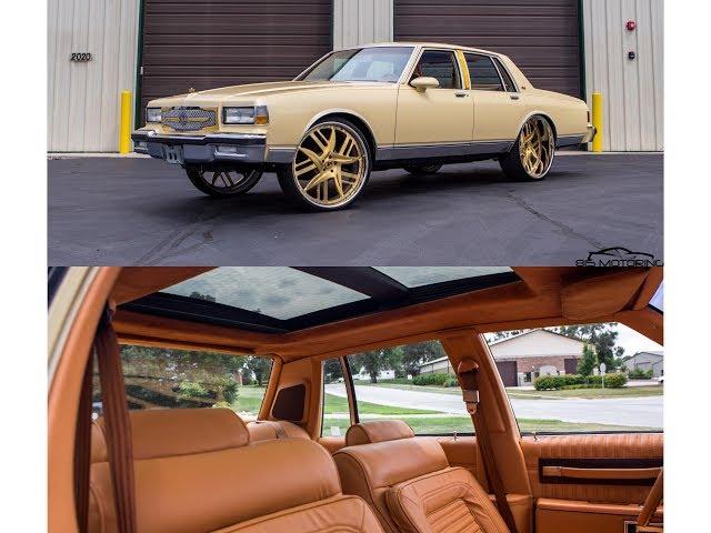 Whips By Wade : Jamarius' Vanilla Sky LS Powered Box Chevy on 26" Gold Forgiato by 815 Motoring