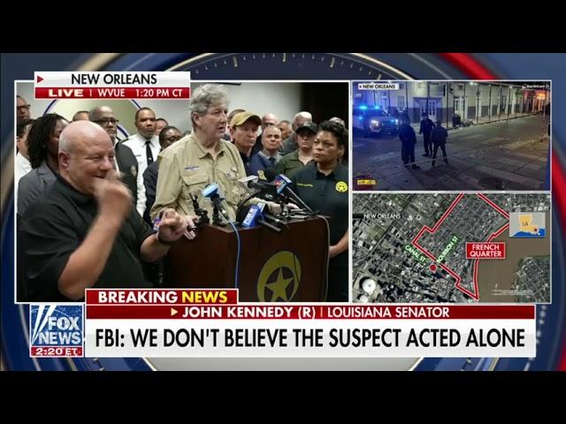 Kennedy briefs on NOLA attack: We will find out what happened