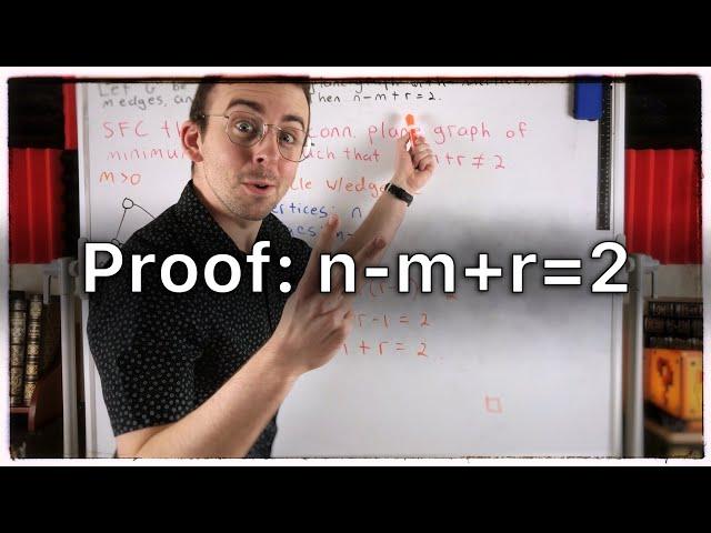 Proof: Euler's Formula for Plane Graphs | Graph Theory