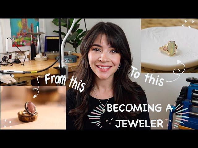 How To Become A Jeweler | My Self-taught Journey ~ With Progress Photos ~