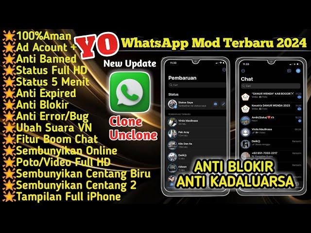 Wa Mod Terbaru 2024 • WhatsApp Mod Terbaru 2024 • Wa Gb