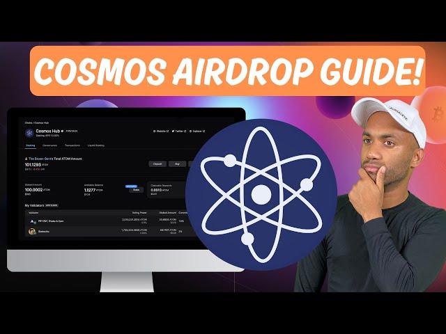 Complete Cosmos ($ATOM) Airdrop Guide! (All Steps Shown)