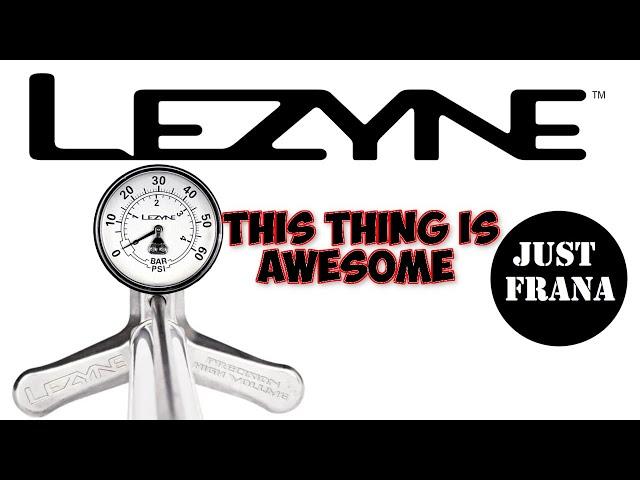 My new Lezyne pump | Tool review | JustFrana 2023