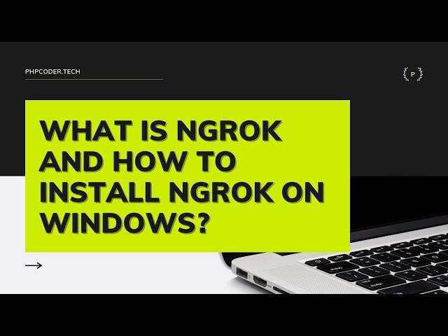 How to download and setup ngrok on windows