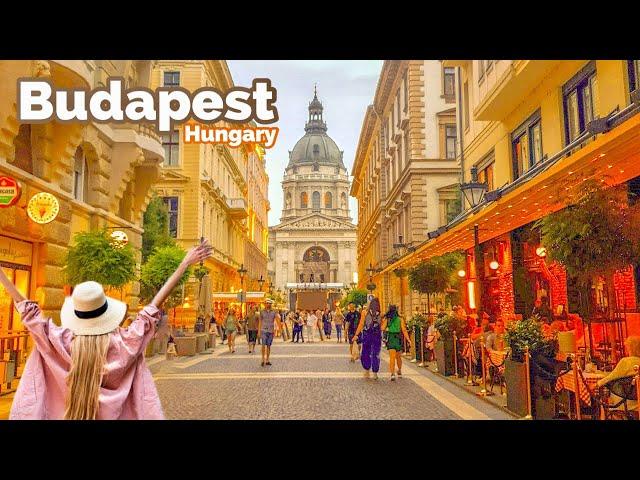 Budapest, Hungary  - Watch It And Fall In Love - 4k HDR 60fps Walking Tour (▶238min)