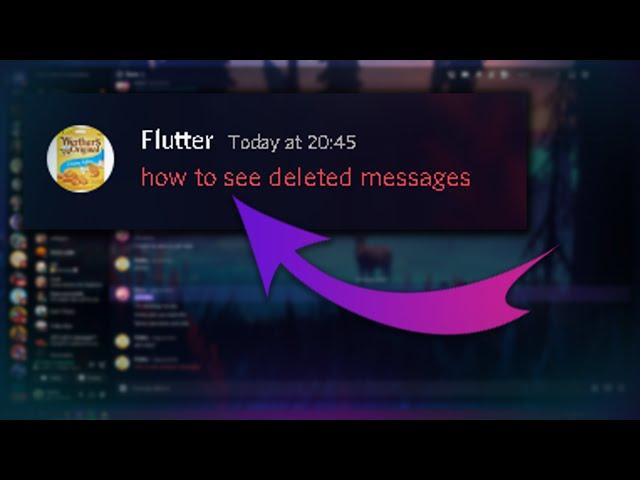 HOW TO SEE DELETED MESSAGES ON DISCORD (Plugin & Updated)