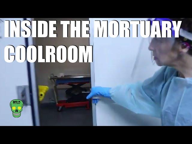 Step inside the mortuary cool room