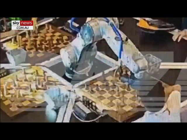 Chess-playing robot breaks boy's finger during tournament in Russia