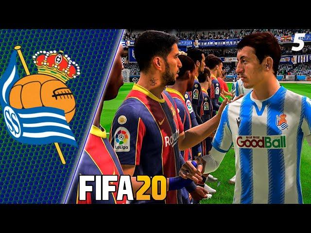 FIFA 20 КАРЬЕРА ЗА РЕАЛ СОСЬЕДАД [#5] МАТЧ С БАРСЕЛОНОЙ!!