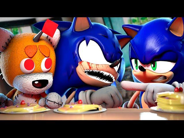 Sonic's debate with Sonic.exe [JEFFERY DALLAS - Waffles Parody]