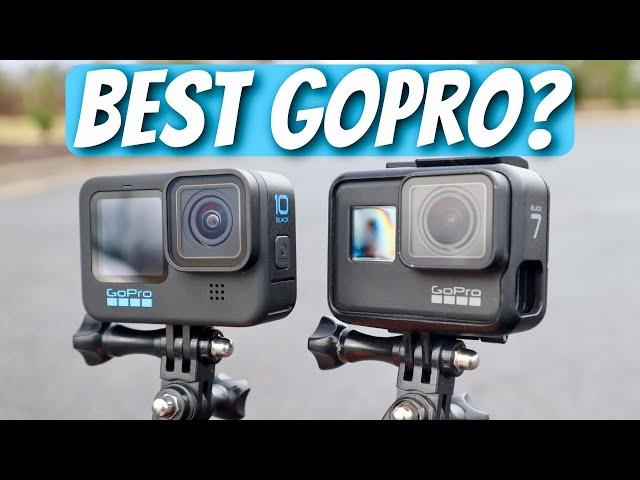 GoPro Hero 10 Black VS GoPro Hero 7 Black Camera Test Comparison! Who needs The Hero 11?