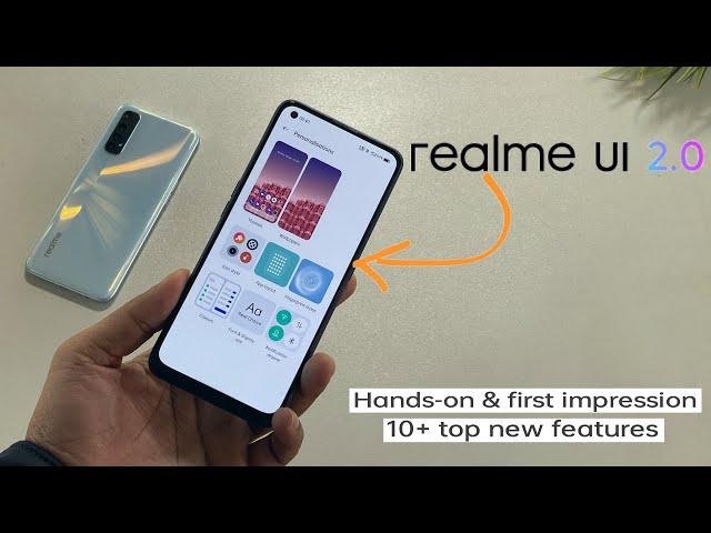 realme UI 2.0 Update Hands-On & First Look Ft. Realme 7 Pro️Top Features of realme UI 2.0