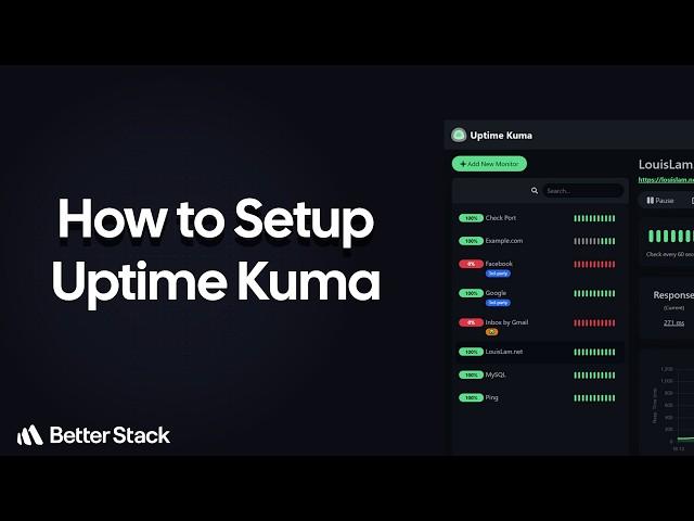 How to Setup Uptime Kuma - Self Hosted Monitoring