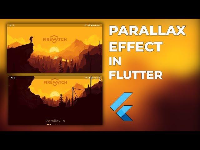 Parallax Scrolling - Flutter Tutorial