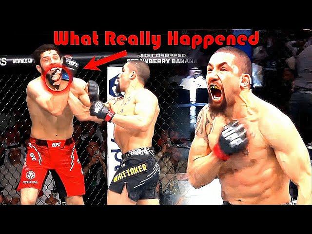 KNOCKOUT!!! What Really Happened (Robert Whittaker vs Ikram Aliskerov)