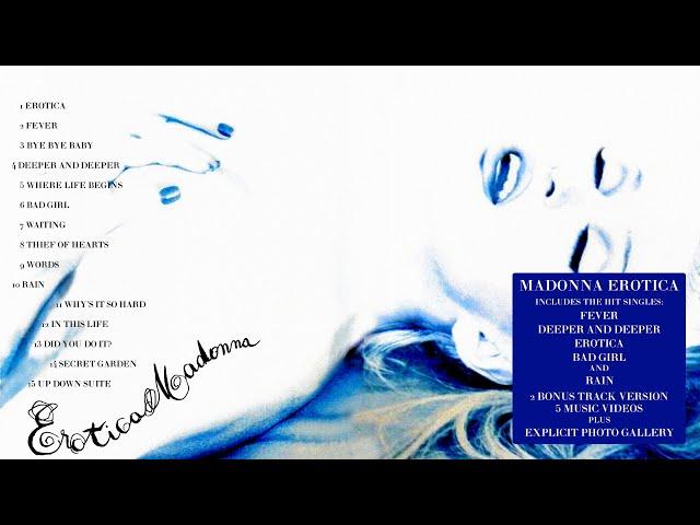 Madonna - Erotica (Expanded Edition) [Full Album / Álbum Completo]