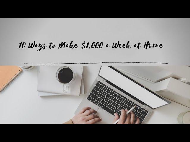 10 ways to make money at home Bill Feaver Affiliate || Make Money as a Student! How To Make Money