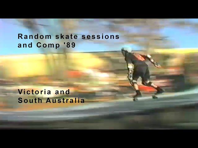 Random skate sessions and comp '89 by Eddie Lorence