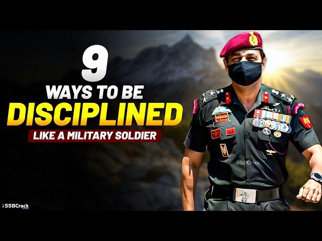 9 Ways To Be Disciplined Like A Military Soldier