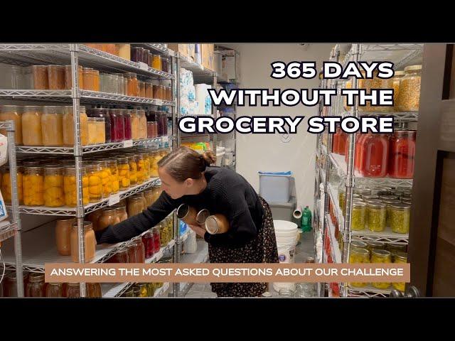 WHY we stopped shopping at the grocery store + Azure Standard Haul for a Year (large family of 10)