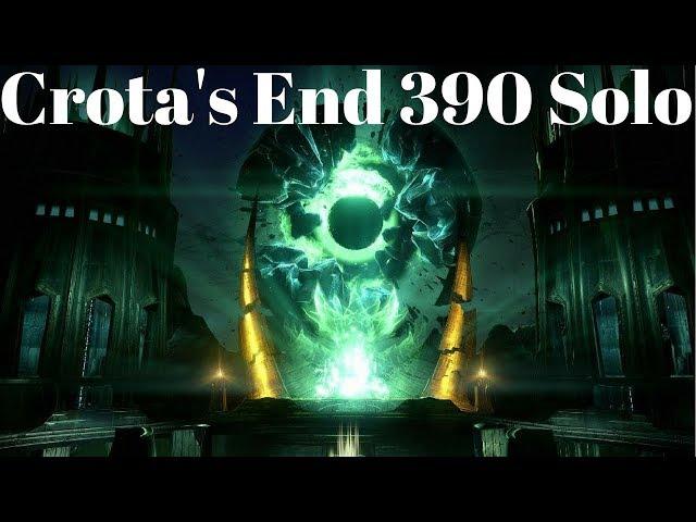 Destiny - Solo Crota's End 390 Full Raid