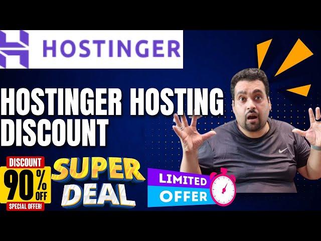 Hostinger Hosting Discount 2024 - 91% OFF  Coupon Code