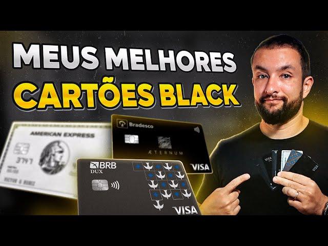 8 MELHORES CARTÕES BLACK QUE EU USO | TODOS SEM ANUIDADE