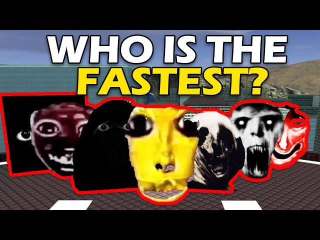 Who is The FASTEST Nextbot? | Garry's Mod