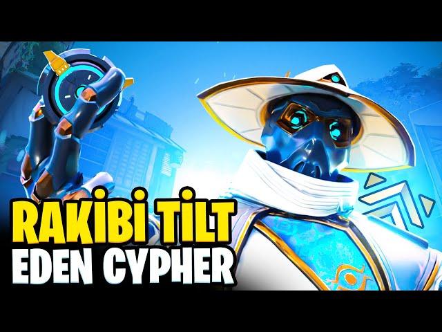 PREMİER turnuvasında RAKİBİ tilt eden CYPHER oynadım! | Valorant