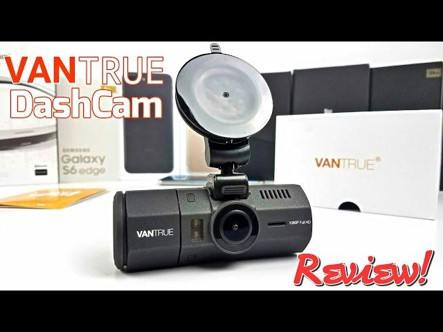 Vantrue N2 Dash Cam - Multi-Purpose Car Surveillance - Dual Cam!
