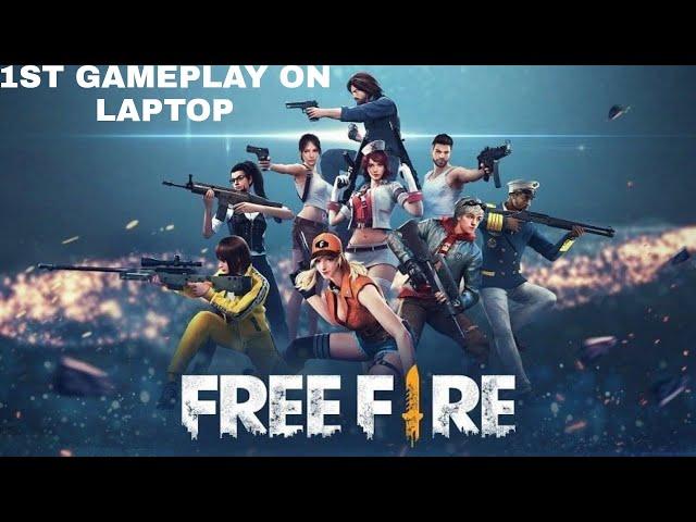 FREE FIRE GAMEPLAY ON LAPTOP.        #1