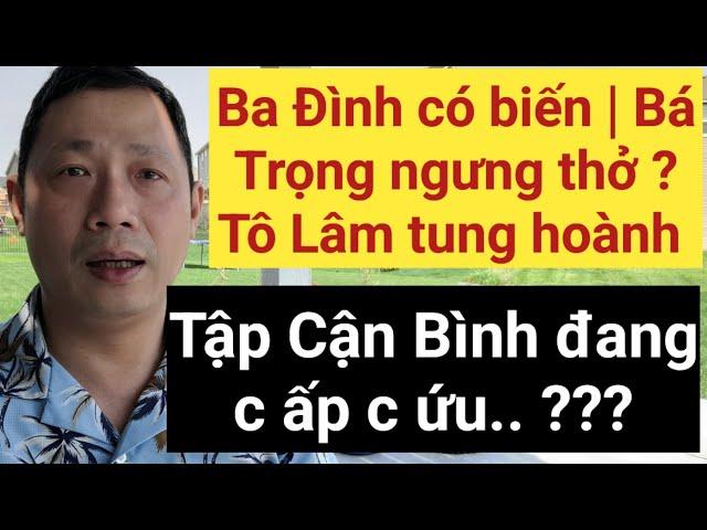 Biden bị con dzịt | Bác Trọng đang thở oxy