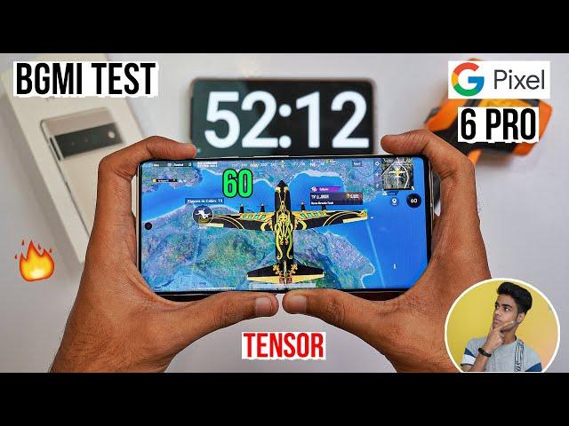 Pixel 6 Pro Pubg Test With FPS Meter, Heating and Battery Test | The Android King? 