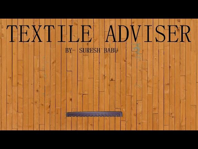 TEXTILE ADVISER Live Stream