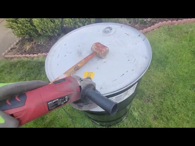 Barrel top removal in 2 min