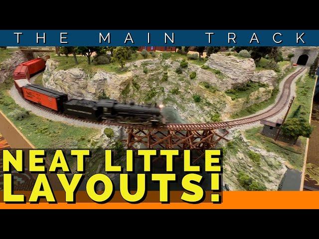 Neat Train Layouts In Small Spaces | Fall Model Railroad Show 2022