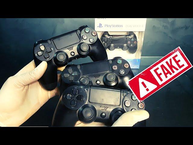 How to spot fake Ps4 controllers/Fausse Manette ps4