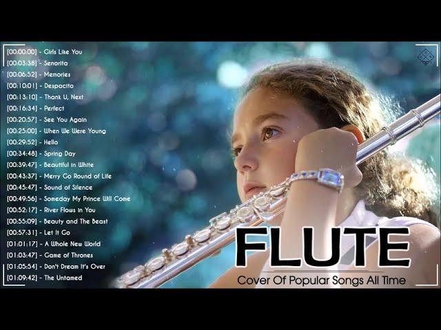 Top New Flute Covers of Popular Songs 2021 - Best Instrumental Flute Cover Music 2021